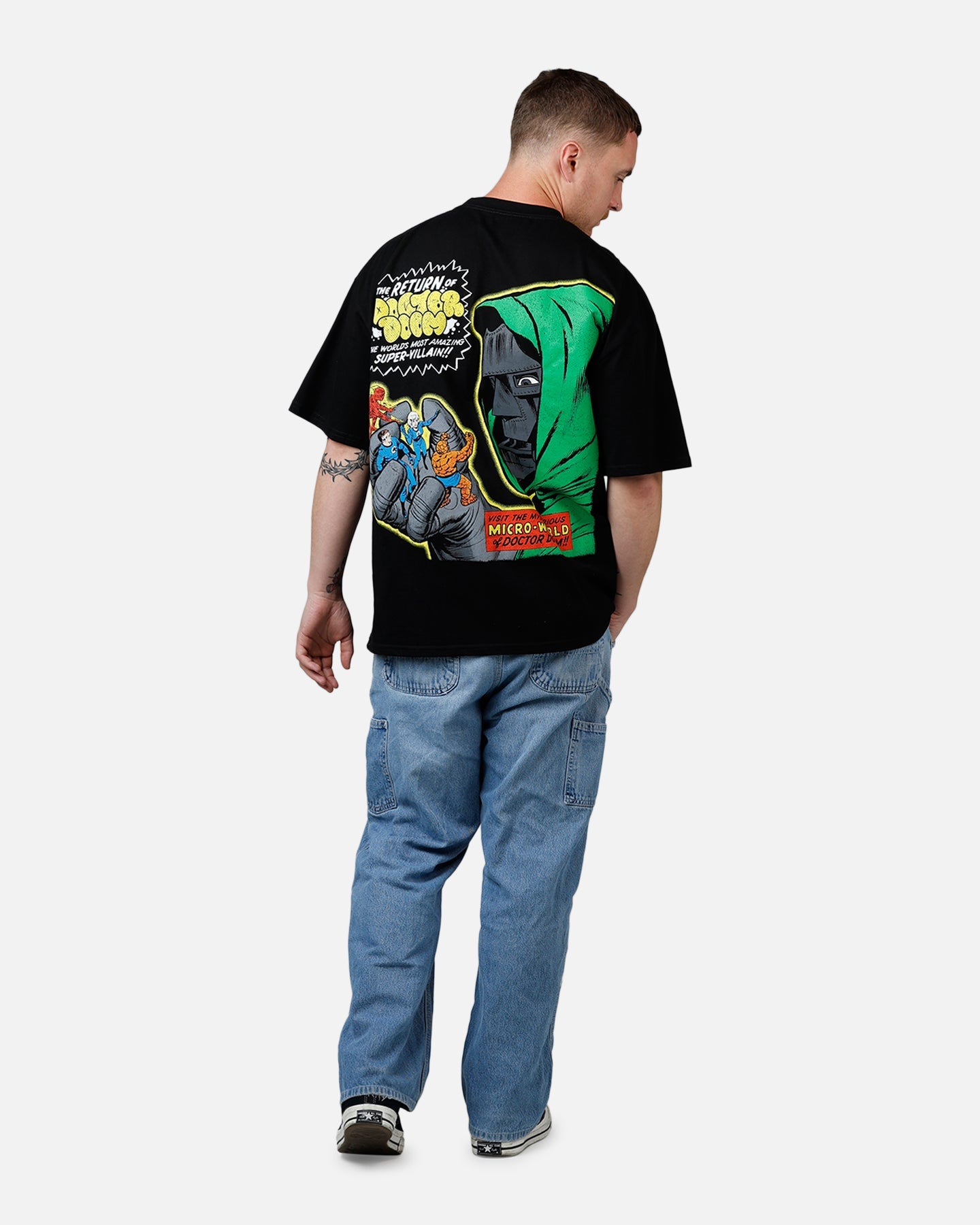 73Studio Marvel Doctor Doom T-Shirt Black