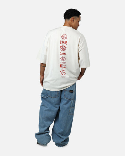 Carre Stacked Logo T-Shirt Off White