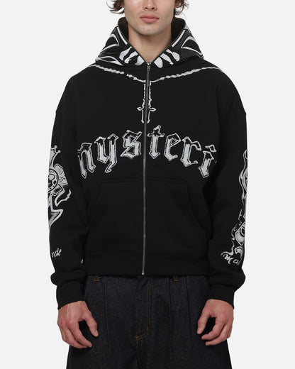 AVILA 73 Studio Rey Mysterio Masked Hoodie Black Wash