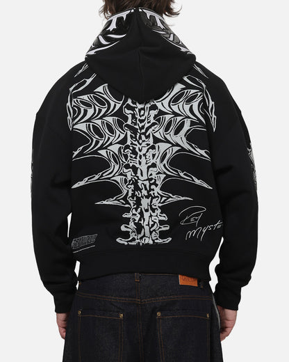 AVILA 73 Studio Rey Mysterio Masked Hoodie Black Wash