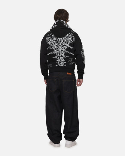 AVILA 73 Studio Rey Mysterio Masked Hoodie Black Wash