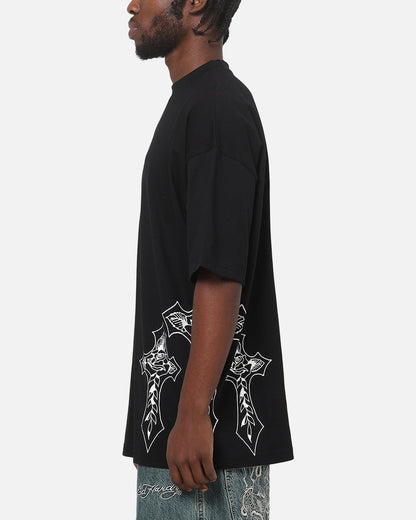 Ed Hardy Cross T-Shirt Black