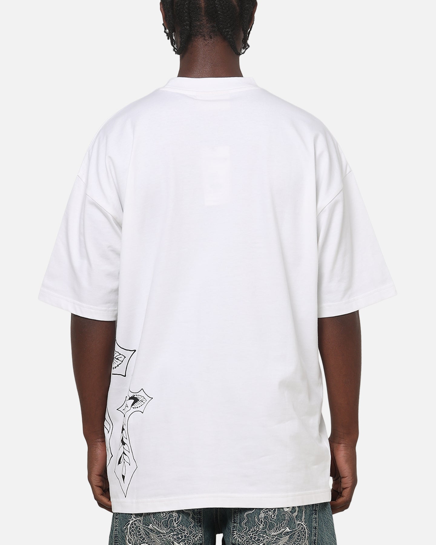 Ed Hardy Cross T-Shirt White