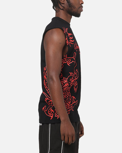 Ed Hardy Dragon Muscle T-Shirt Black