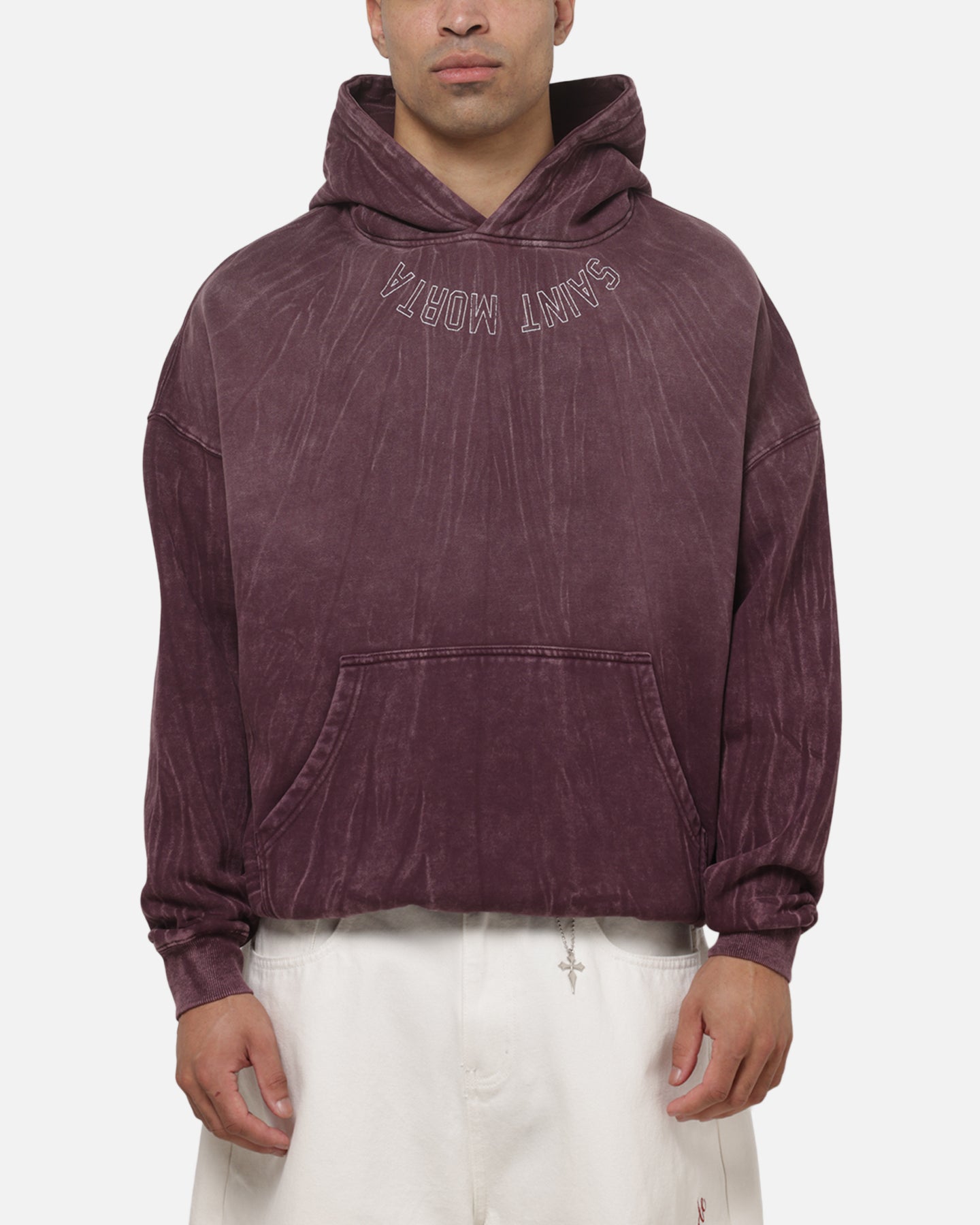 Saint Morta New Guard Boxy Hoodie Port Tie Dye