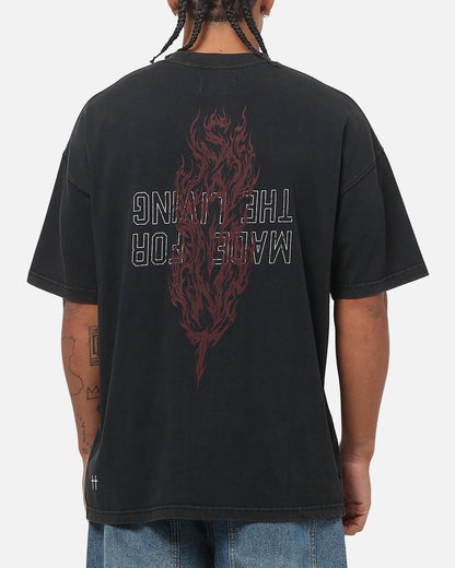 Saint Morta Made For The Living T-Shirt Washed Black