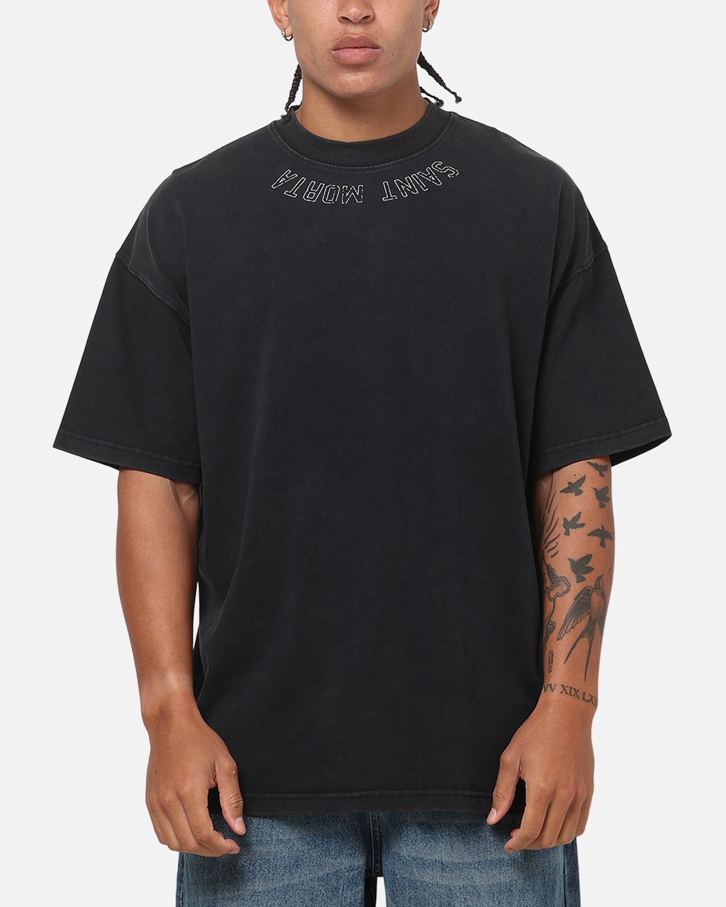 Saint Morta Made For The Living T-Shirt Washed Black