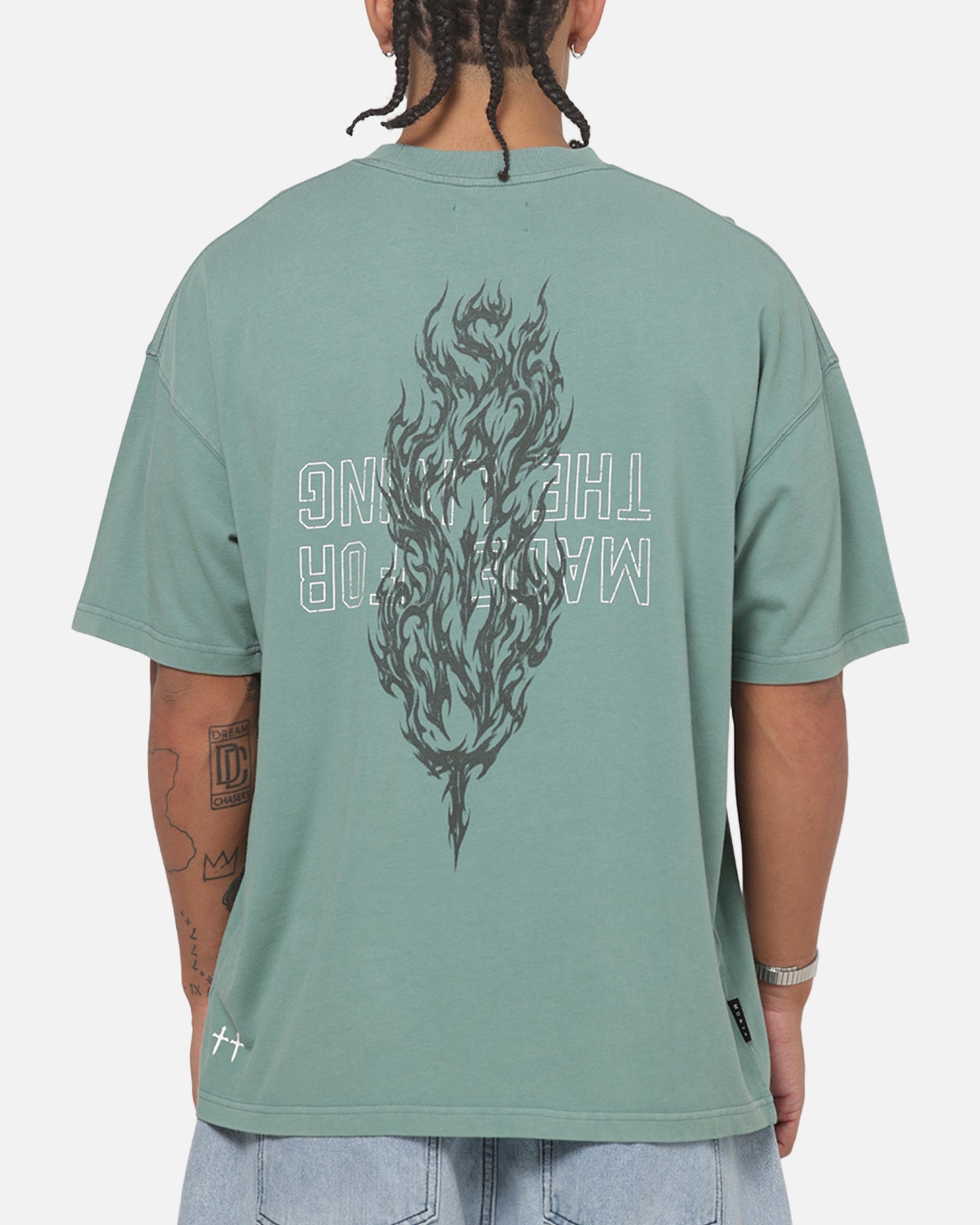 Saint Morta Made For The Living T-Shirt Washed Green