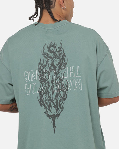 Saint Morta Made For The Living T-Shirt Washed Green