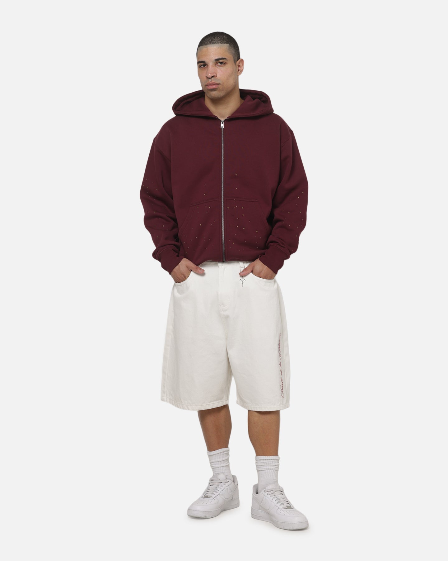 Saint Morta Medici Zip Hoodie Pigment Washed