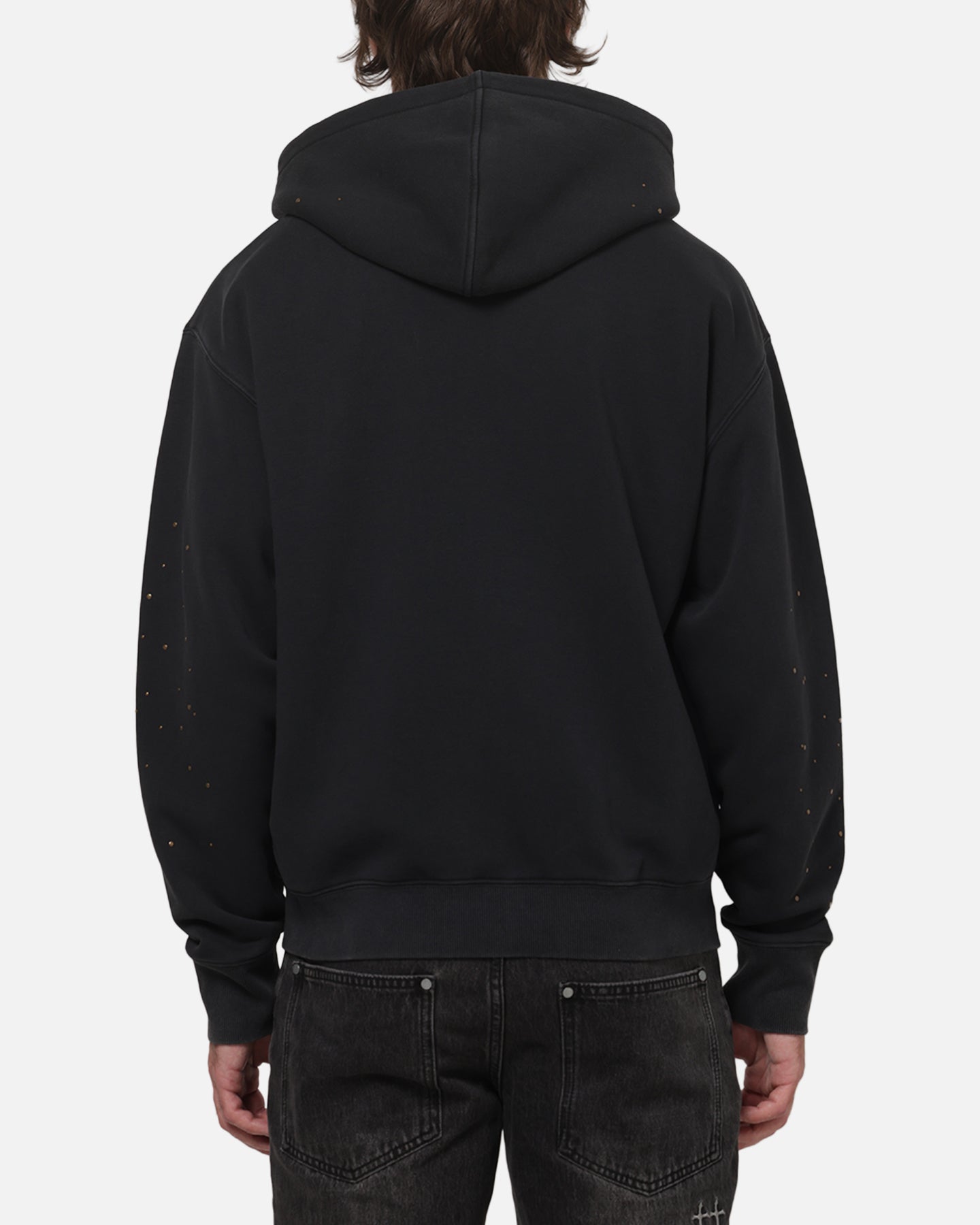 AVILA Saint Morta Medici Zip Hoodie Washed Black