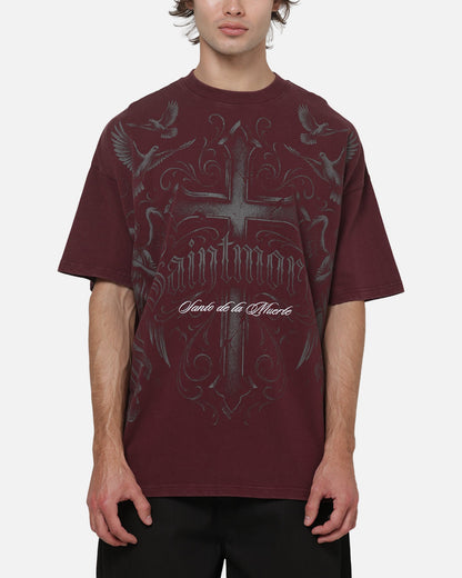 Saint Morta Renaissance Boxy T-Shirt Pigment Washed