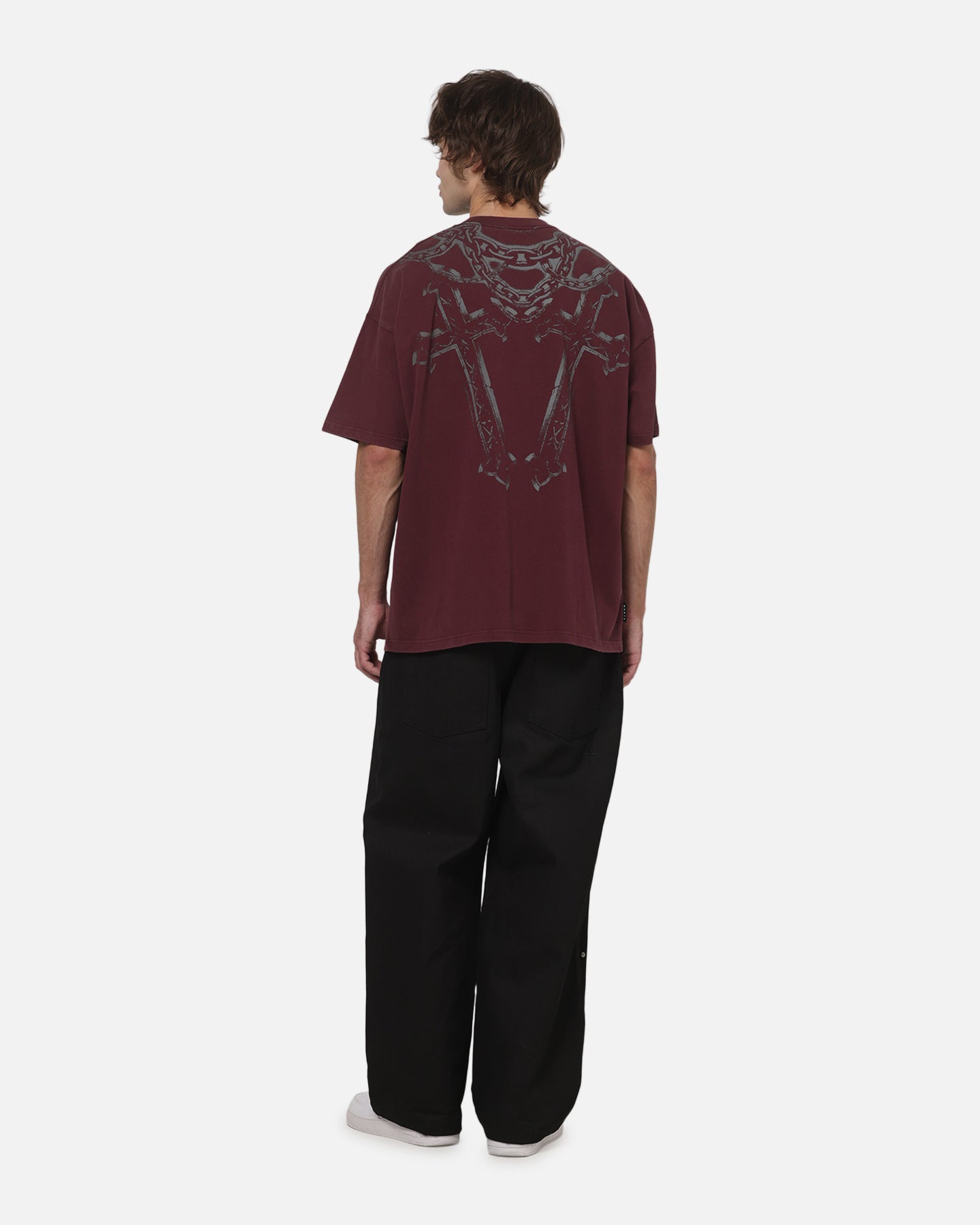Saint Morta Renaissance Boxy T-Shirt Pigment Washed