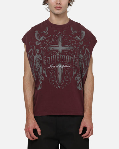 Saint Morta Renaissance Muscle T-Shirt Pigment Washed