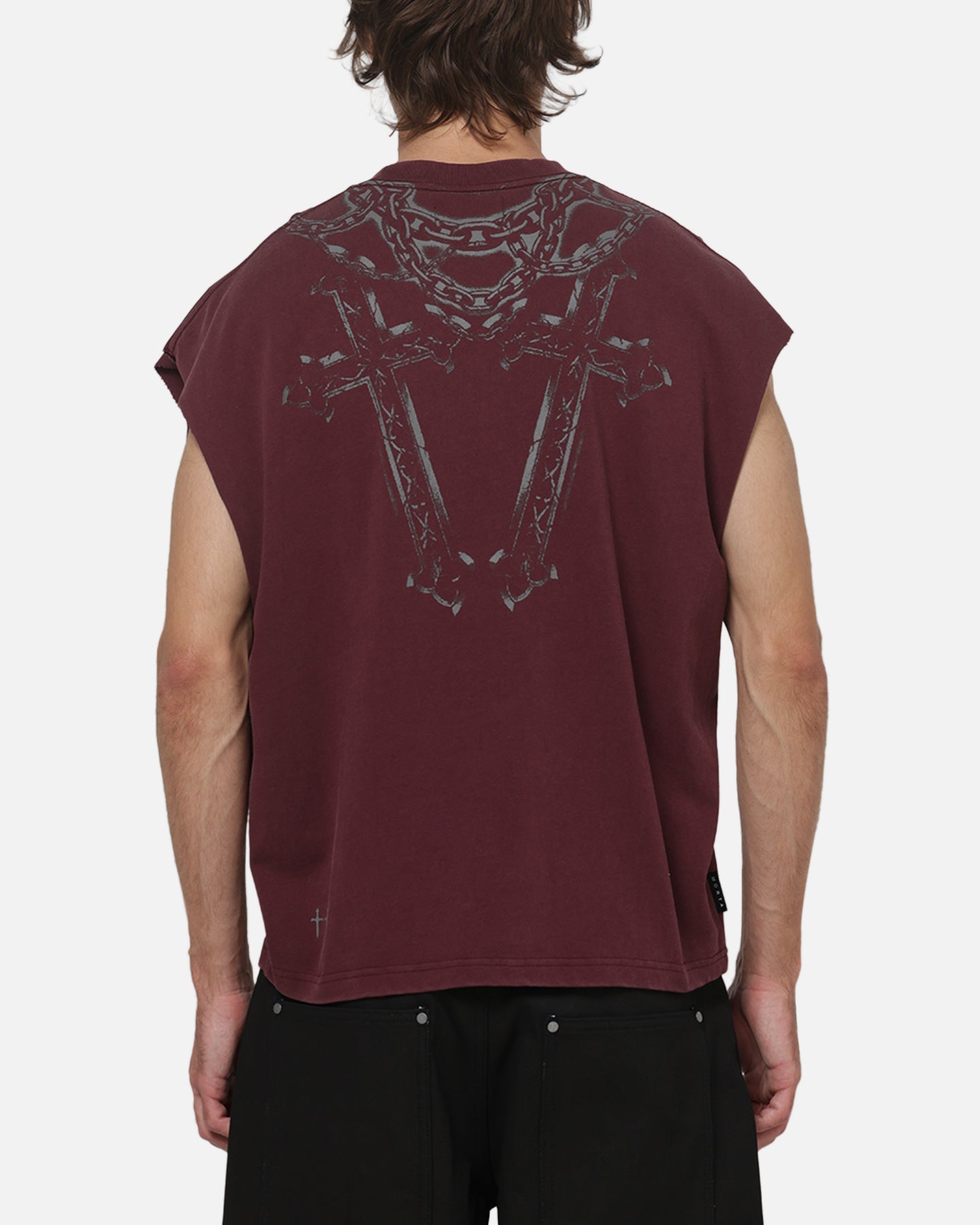 Saint Morta Renaissance Muscle T-Shirt Pigment Washed