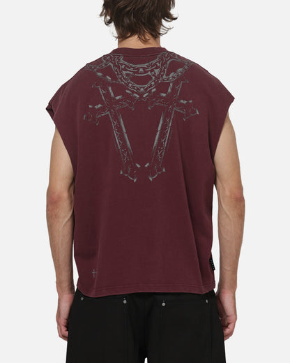Saint Morta Renaissance Muscle T-Shirt Pigment Washed