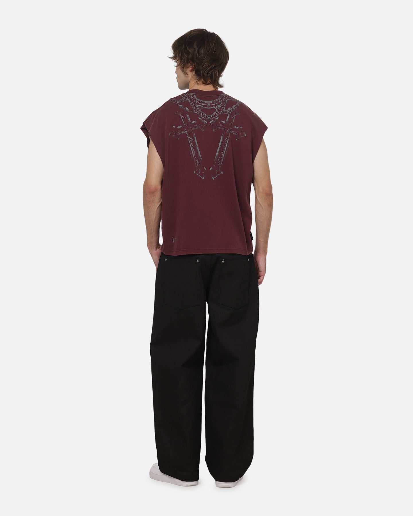 Saint Morta Renaissance Muscle T-Shirt Pigment Washed