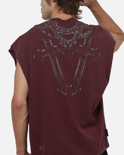 Saint Morta Renaissance Muscle T-Shirt Pigment Washed
