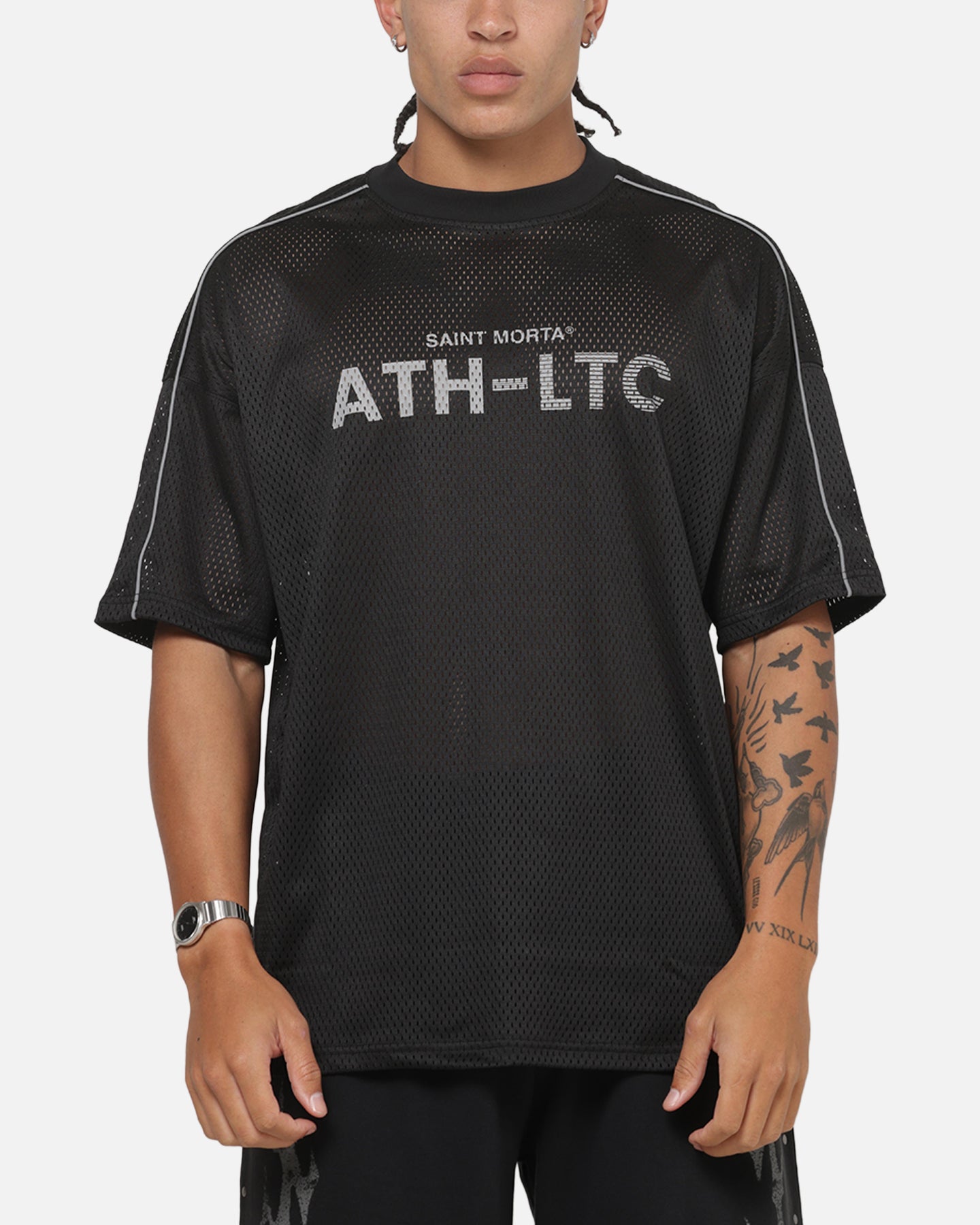 Saint Morta ATHLTC Mesh Jersey Black