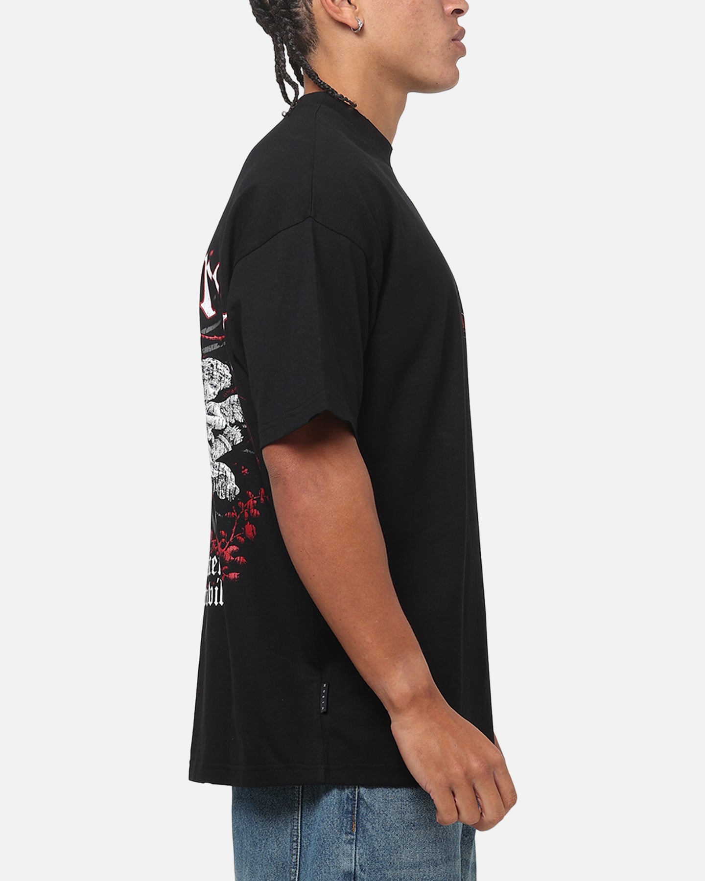 Saint Morta Blind To Evil Boxy T-Shirt Black