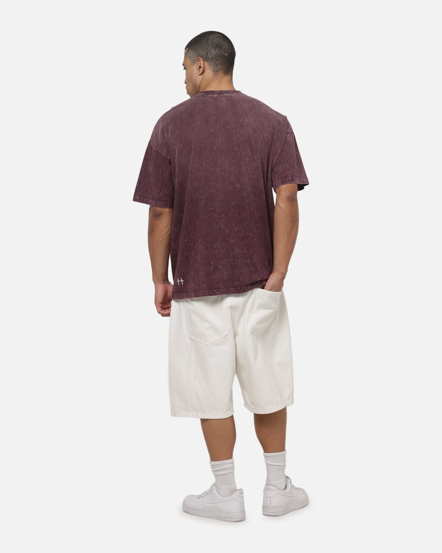 Saint Morta New Guard Boxy T-Shirt Port Tie Dye