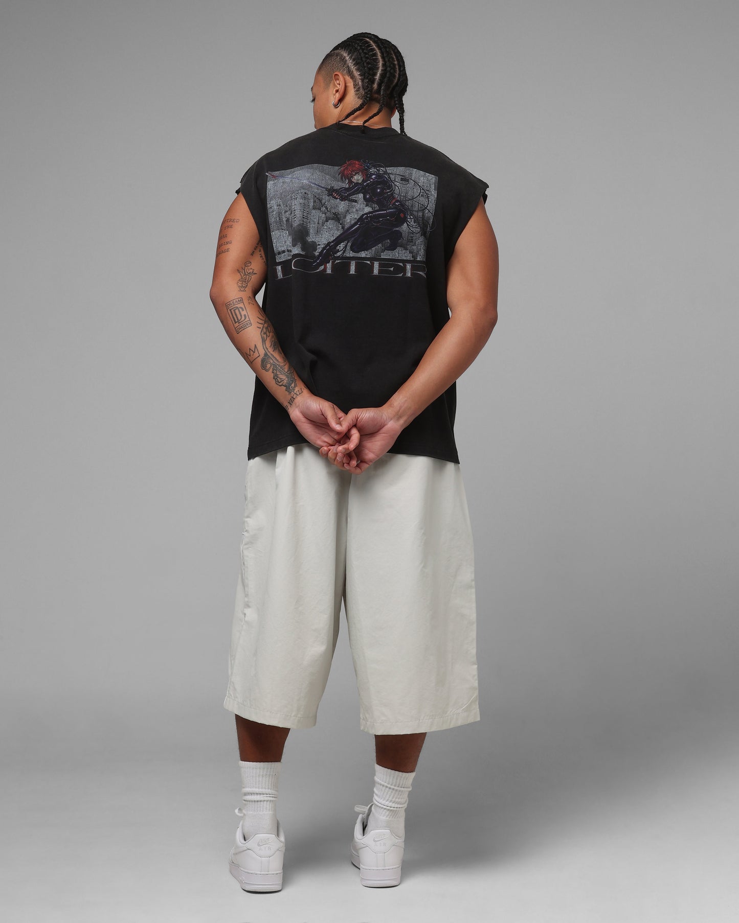Loiter Spectre Muscle T-Shirt Black