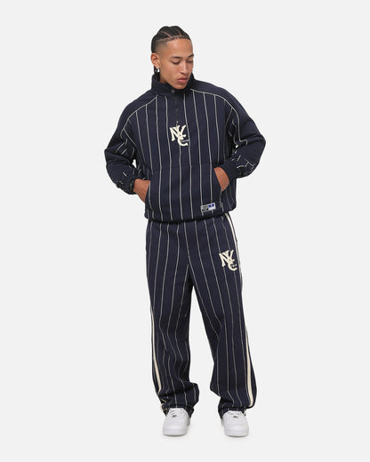 Carre New York City Series Quarter Zip Crewneck Navy