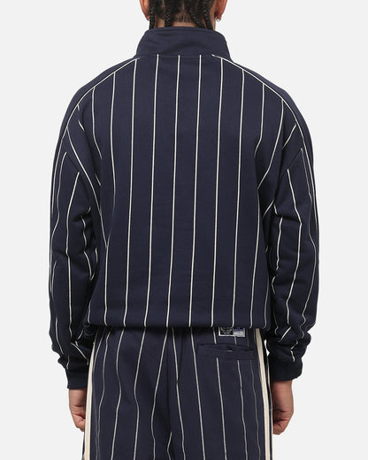 Carre New York City Series Quarter Zip Crewneck Navy