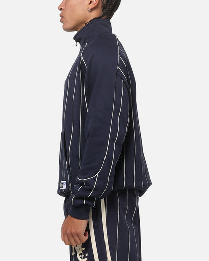 Carre New York City Series Quarter Zip Crewneck Navy