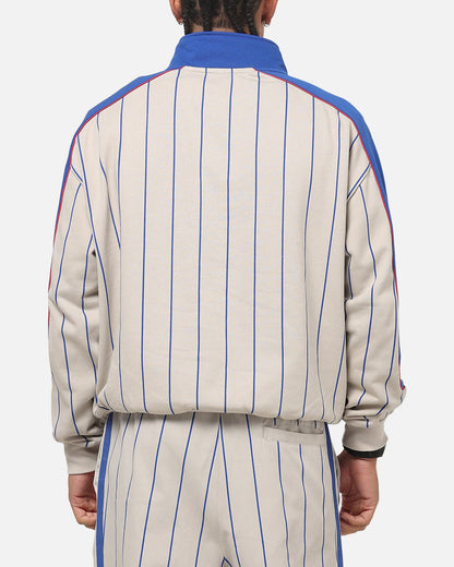 Carre Los Angeles City Series Quarter Zip Crewneck Grey/Blue