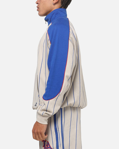 Carre Los Angeles City Series Quarter Zip Crewneck Grey/Blue