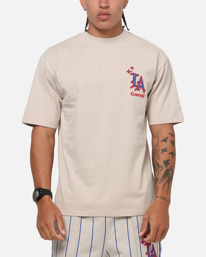 Carre Los Angeles City Series Heavyweight T-Shirt Grey/Blue