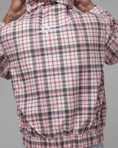 Loiter Racer Work Jacket Pink Plaid