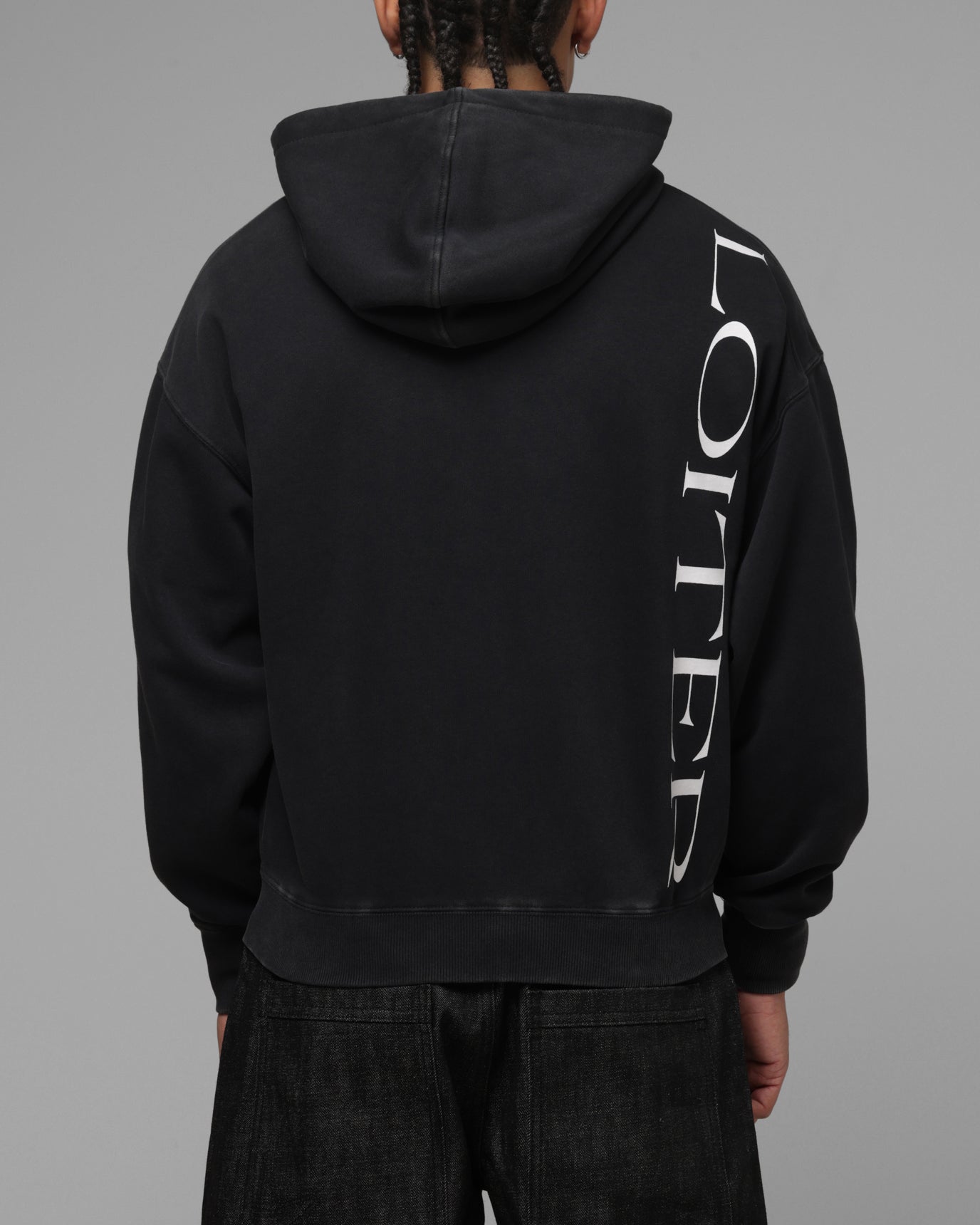 Loiter Spectre Zip Hoodie Black