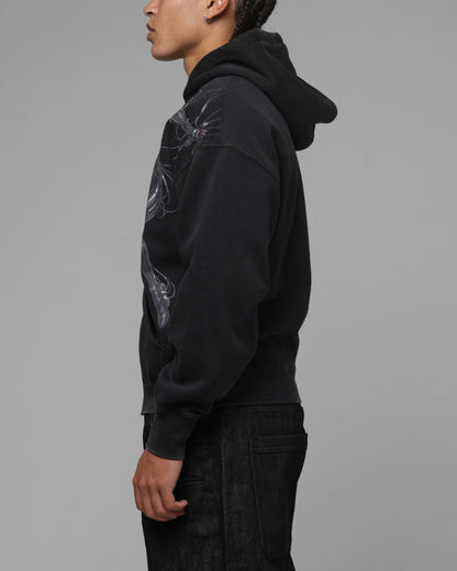 Loiter Spectre Zip Hoodie Black