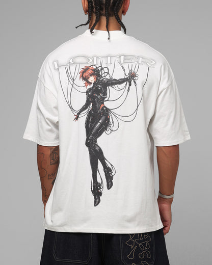 Loiter Ultimate Spectre Vintage T-Shirt Off White