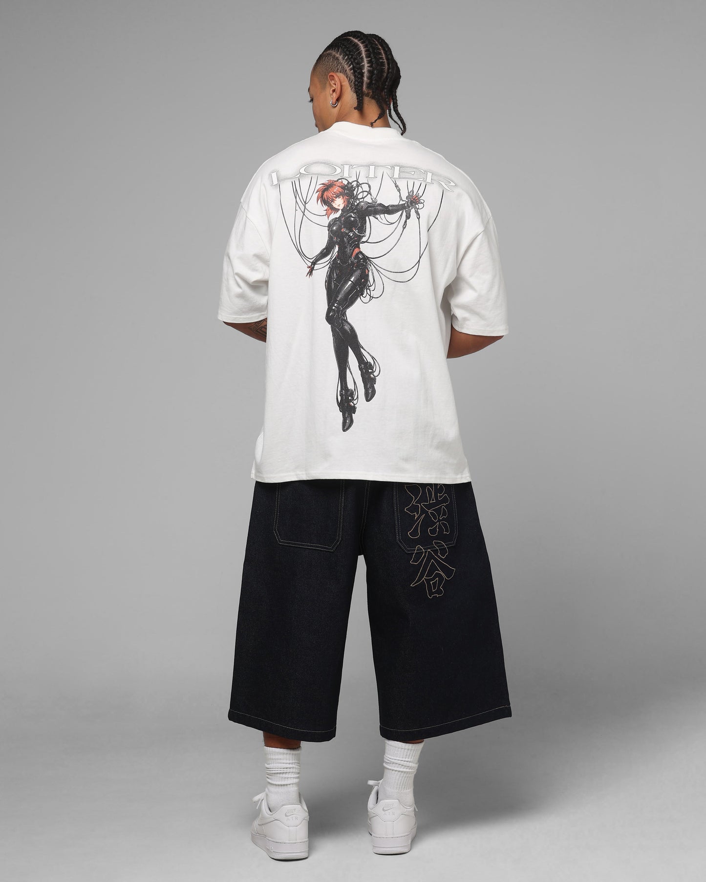 Loiter Ultimate Spectre Vintage T-Shirt Off White
