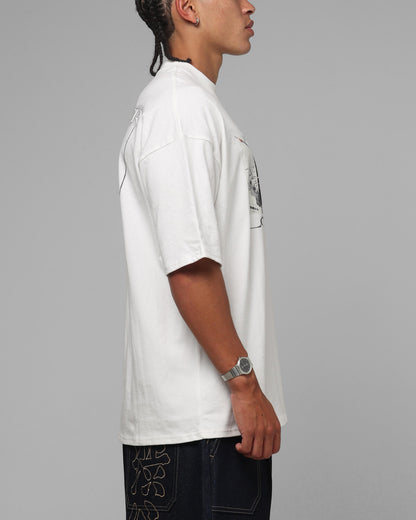 Loiter Ultimate Spectre Vintage T-Shirt Off White