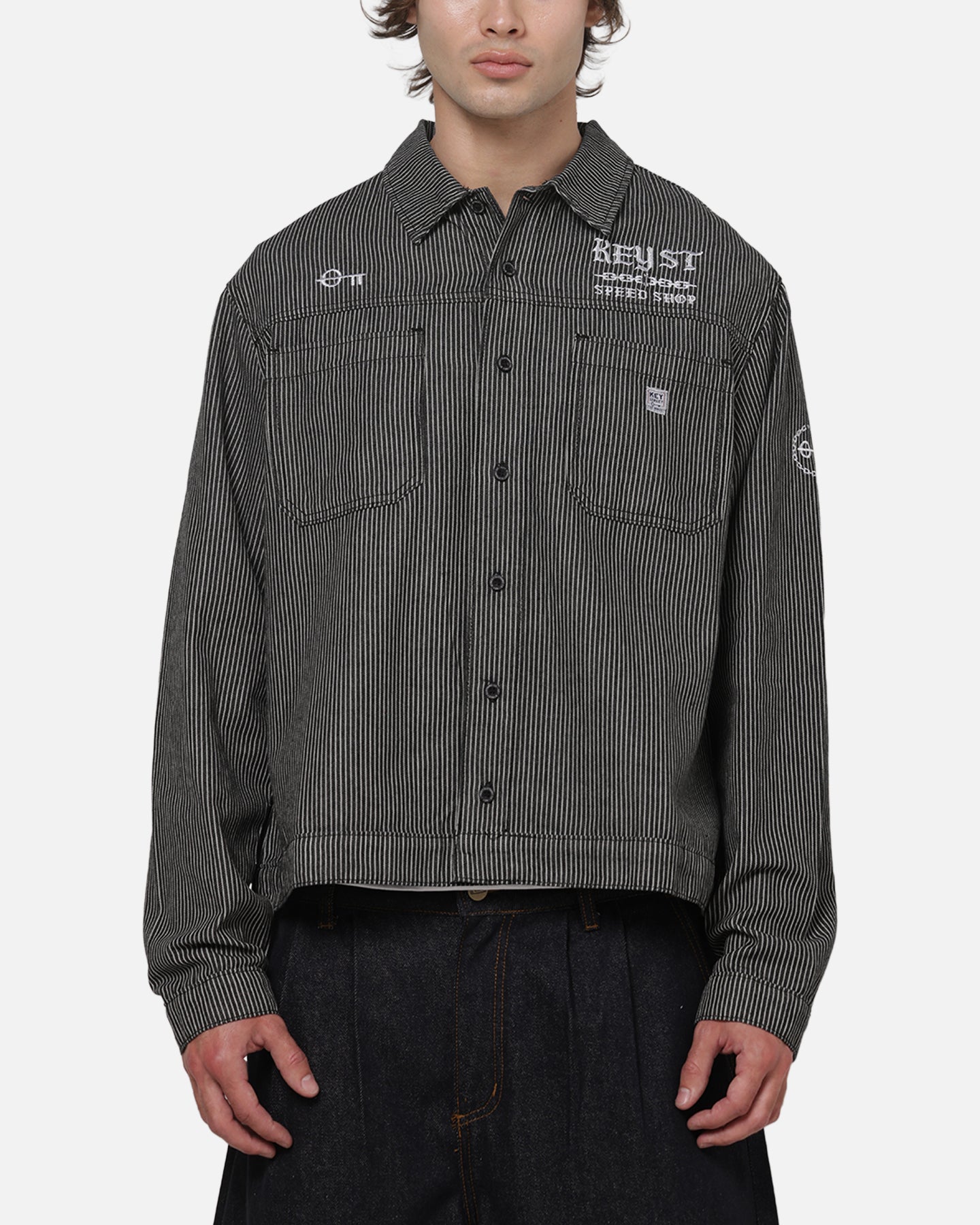 AVILA Key Street Speed Shot Work Shirt Black