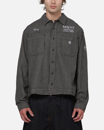AVILA Key Street Speed Shot Work Shirt Black