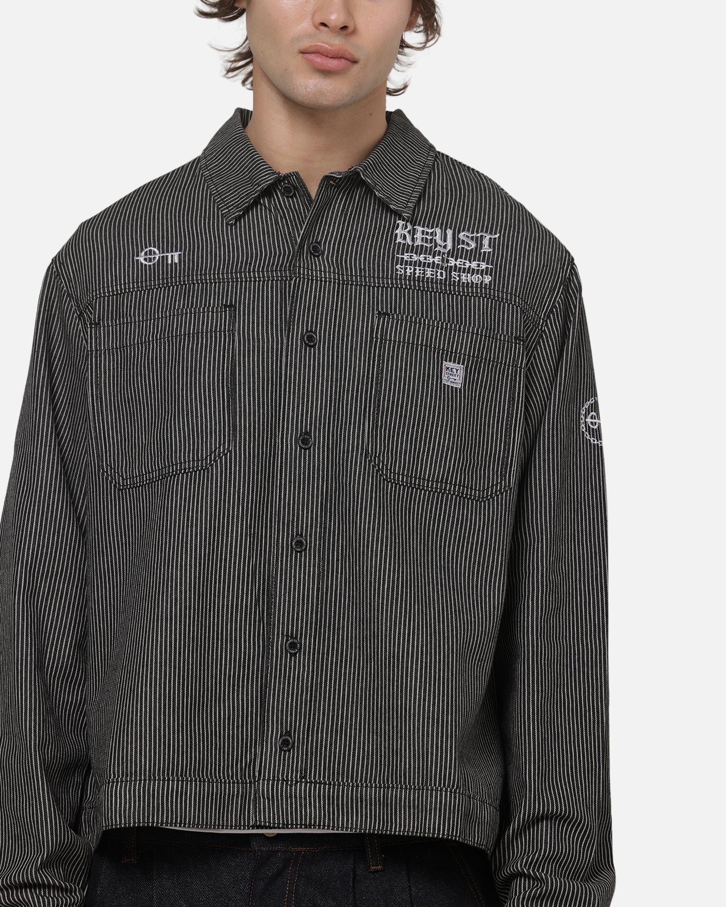 AVILA Key Street Speed Shot Work Shirt Black