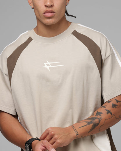 AVILA Loiter Hybrid Tek T-Shirt Stone