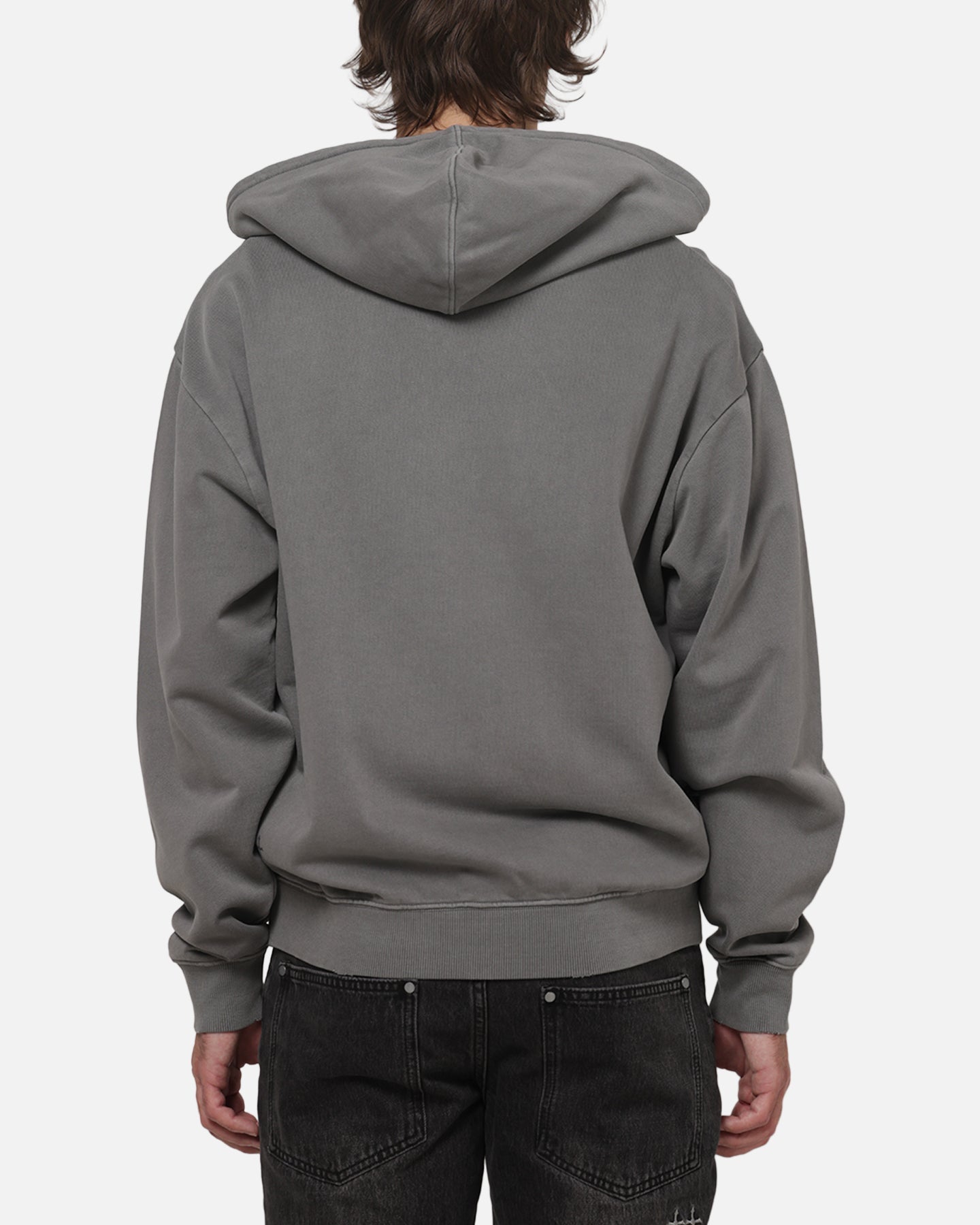 AVILA Saint Morta Medievil Zip Hoodie Washed Charcoal