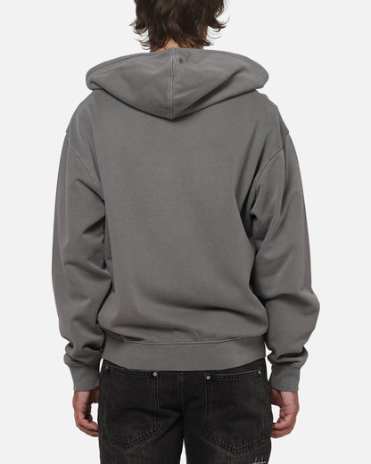 AVILA Saint Morta Medievil Zip Hoodie Washed Charcoal