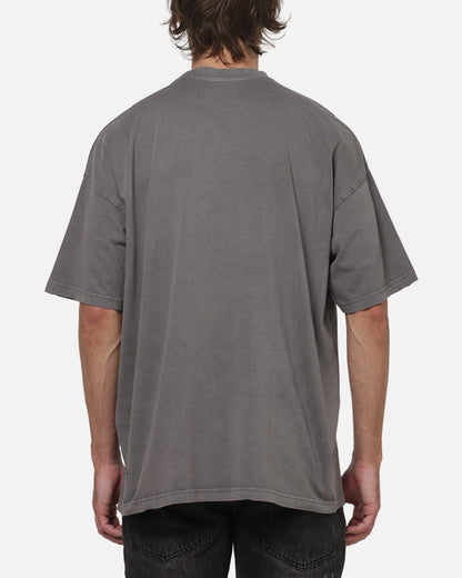 AVILA Saint Morta Medievil Boxy T-Shirt Washed Charcoal