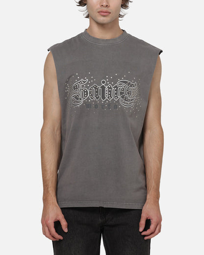 AVILA Saint Morta Medievil Oversized Muscle T-Shirt Washed