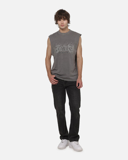 AVILA Saint Morta Medievil Oversized Muscle T-Shirt Washed