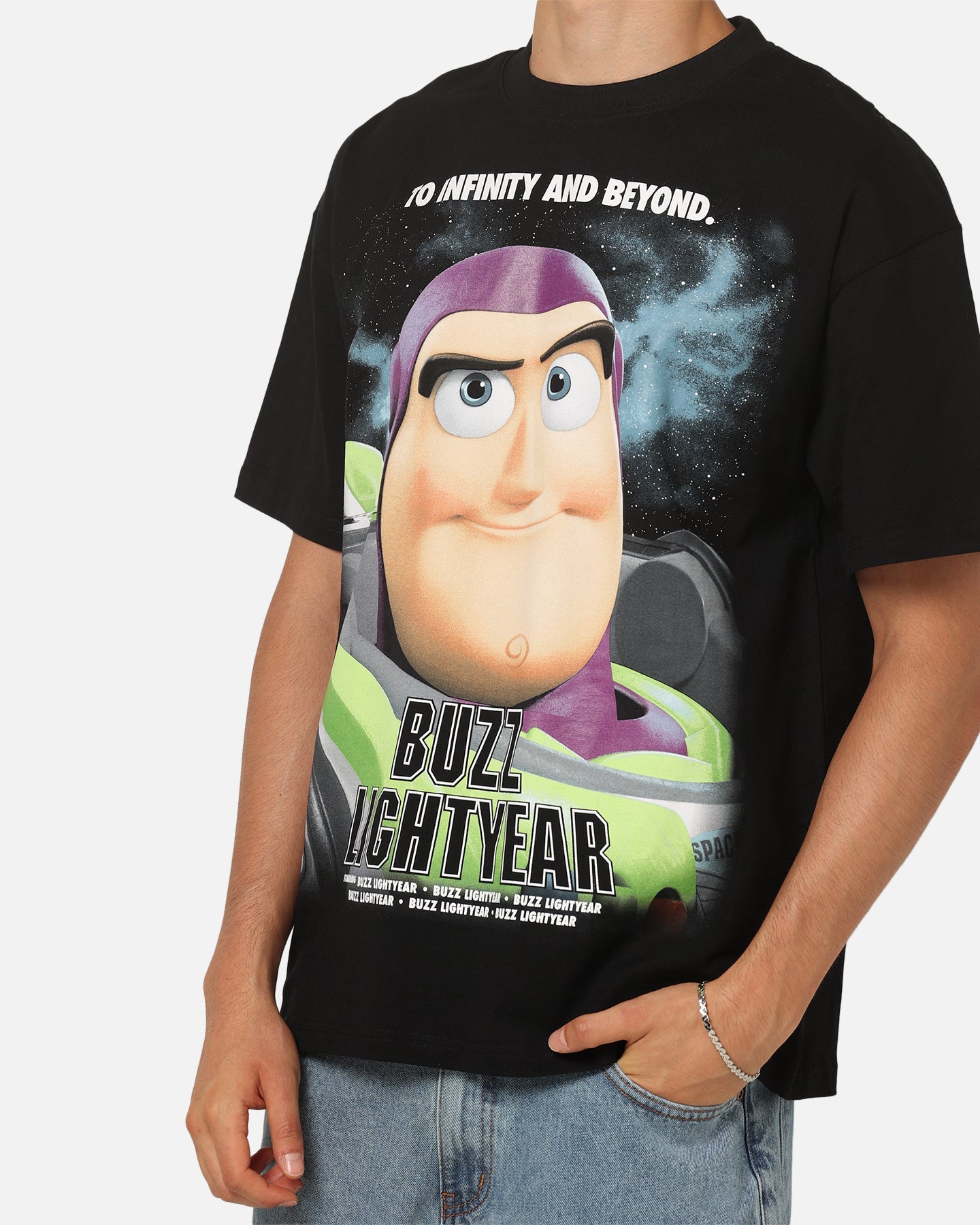 73Studio Disney Pixar Toy Story Buz Lightyear T-Shirt Black