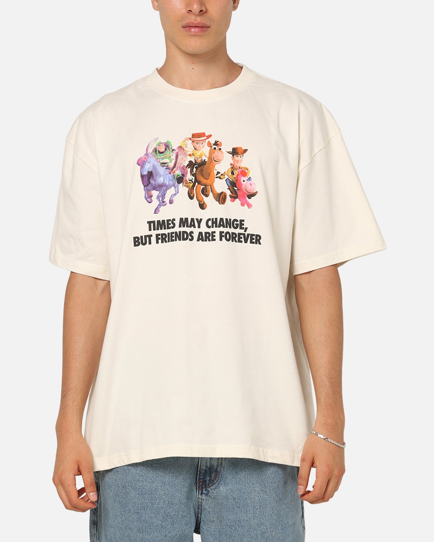 73Studio Disney Pixar Toy Story Friends T-Shirt Off White