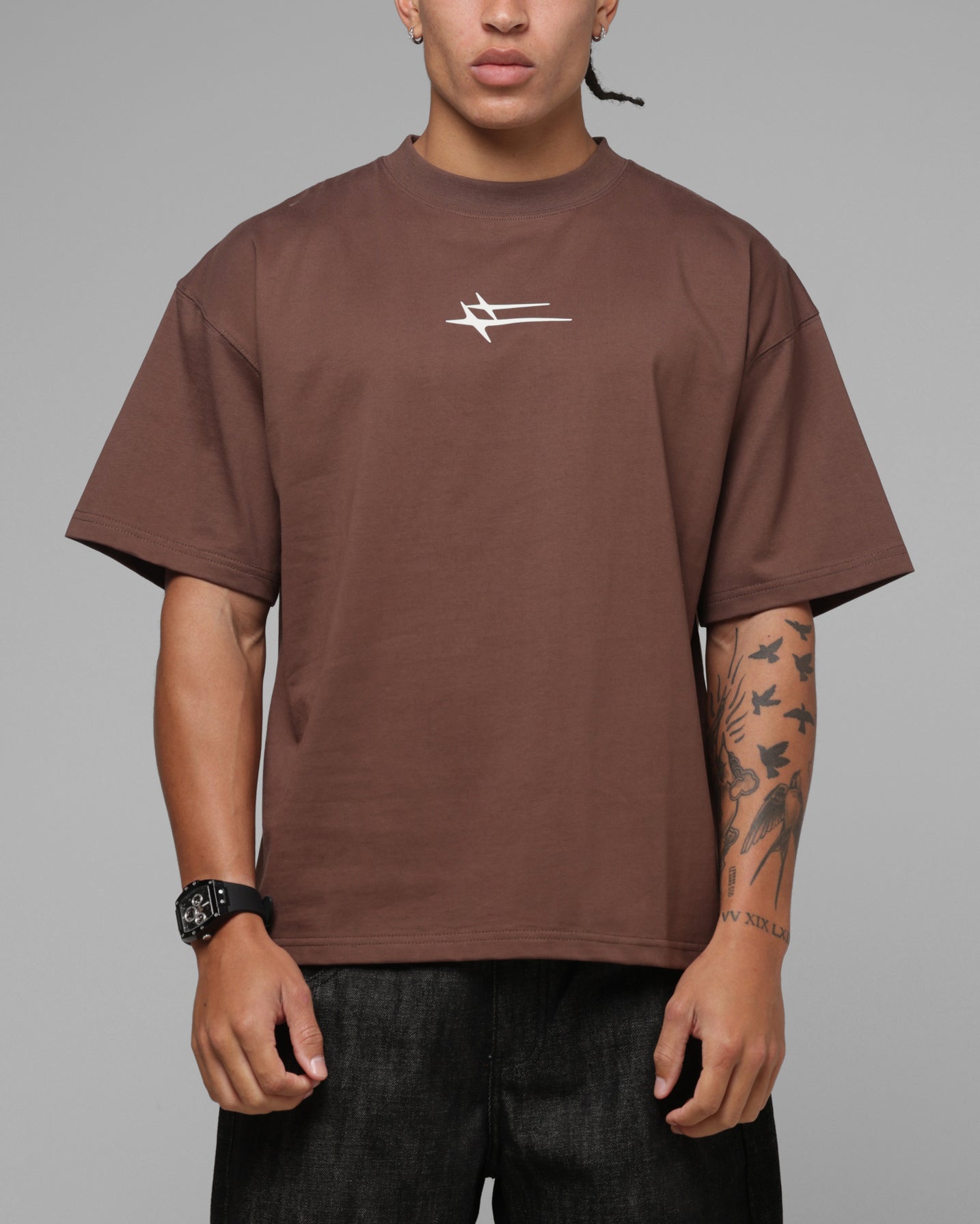 Loiter Ultra Hybrid T-Shirt Brown